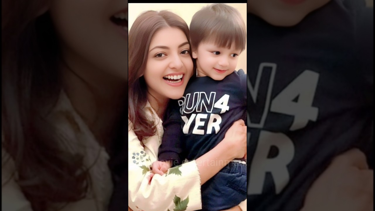 Kajal Aggarwal's Adorable Son & Stunning Moments! 💐