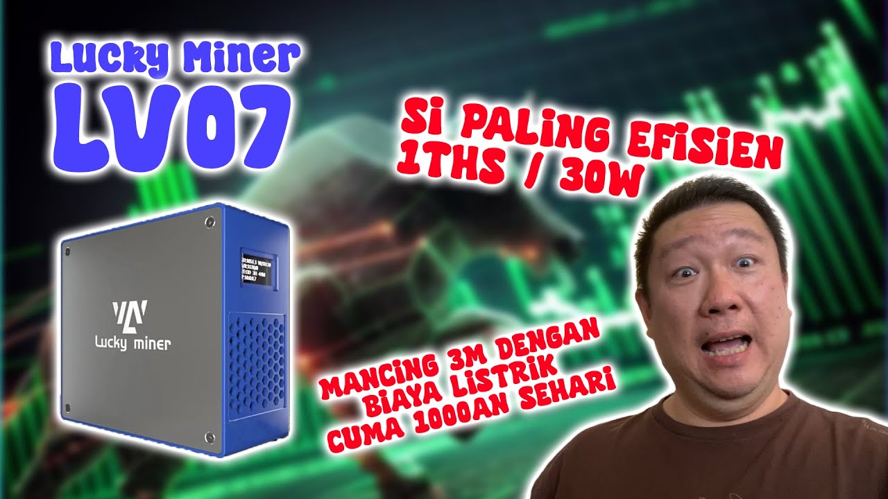 145. Bitcoin Solo Miner Lucky LV07 - Jackpot 3M & Low Cost ⚡