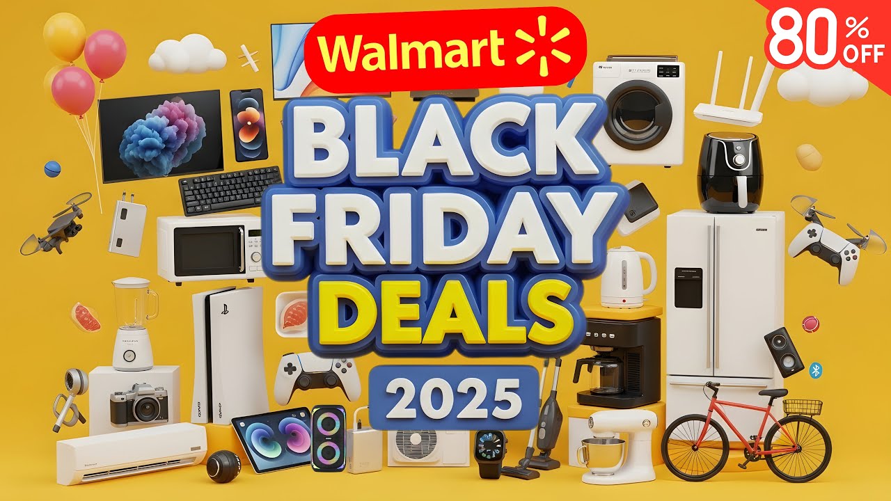 42 INSANE Black Friday Walmart Deals 2025 — UPTO 80% OFF!