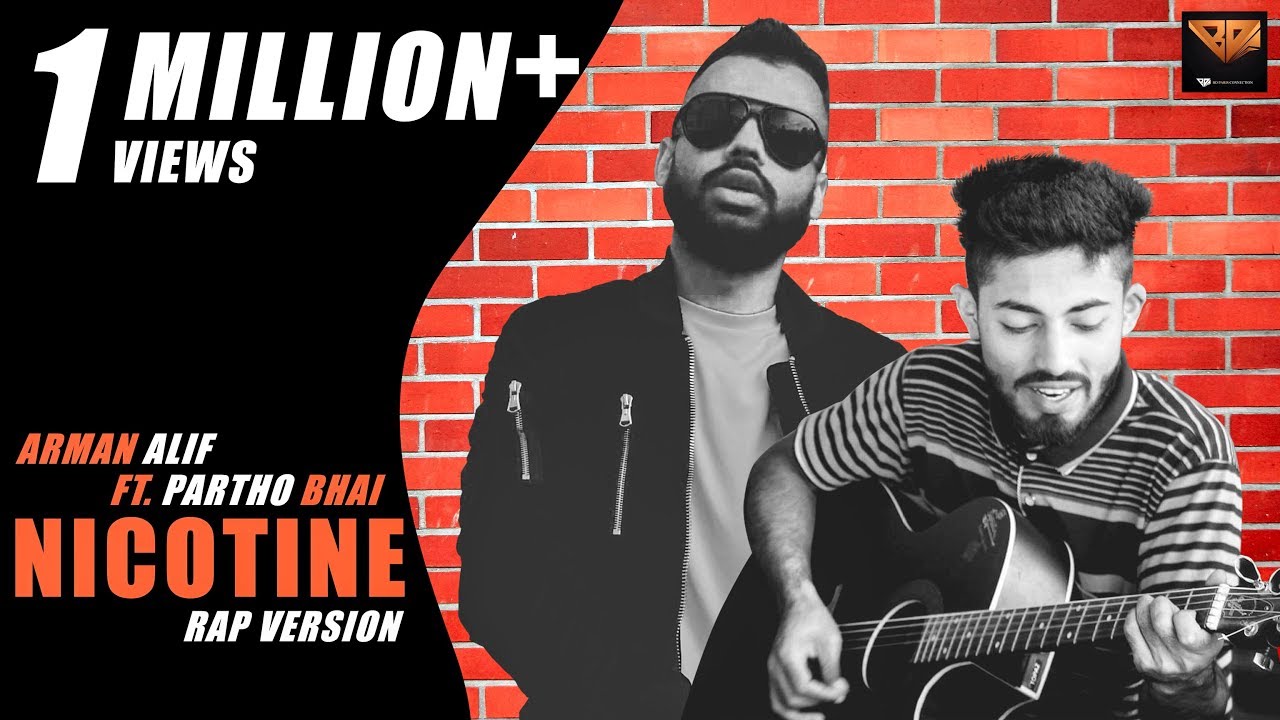Nicotine (Rap Version) | Arman Alif ft. Partho BHAI Official Music Video