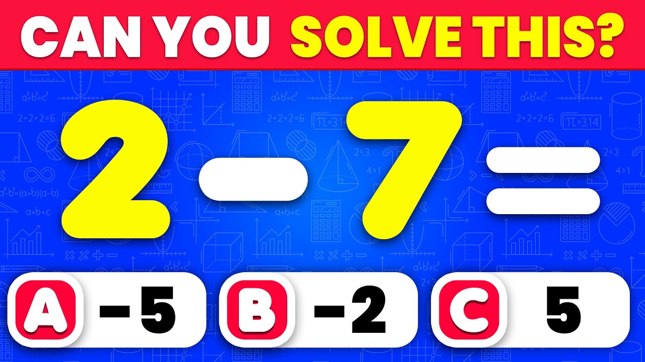 Can You Ace This 100-Question Math Challenge? 🧠