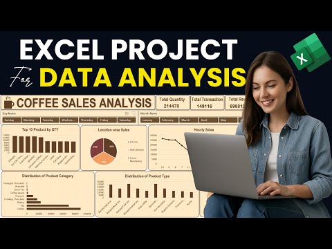 Excel Project for Data Analyst | End-to-End Excel Dashboard Project in 1 Hours