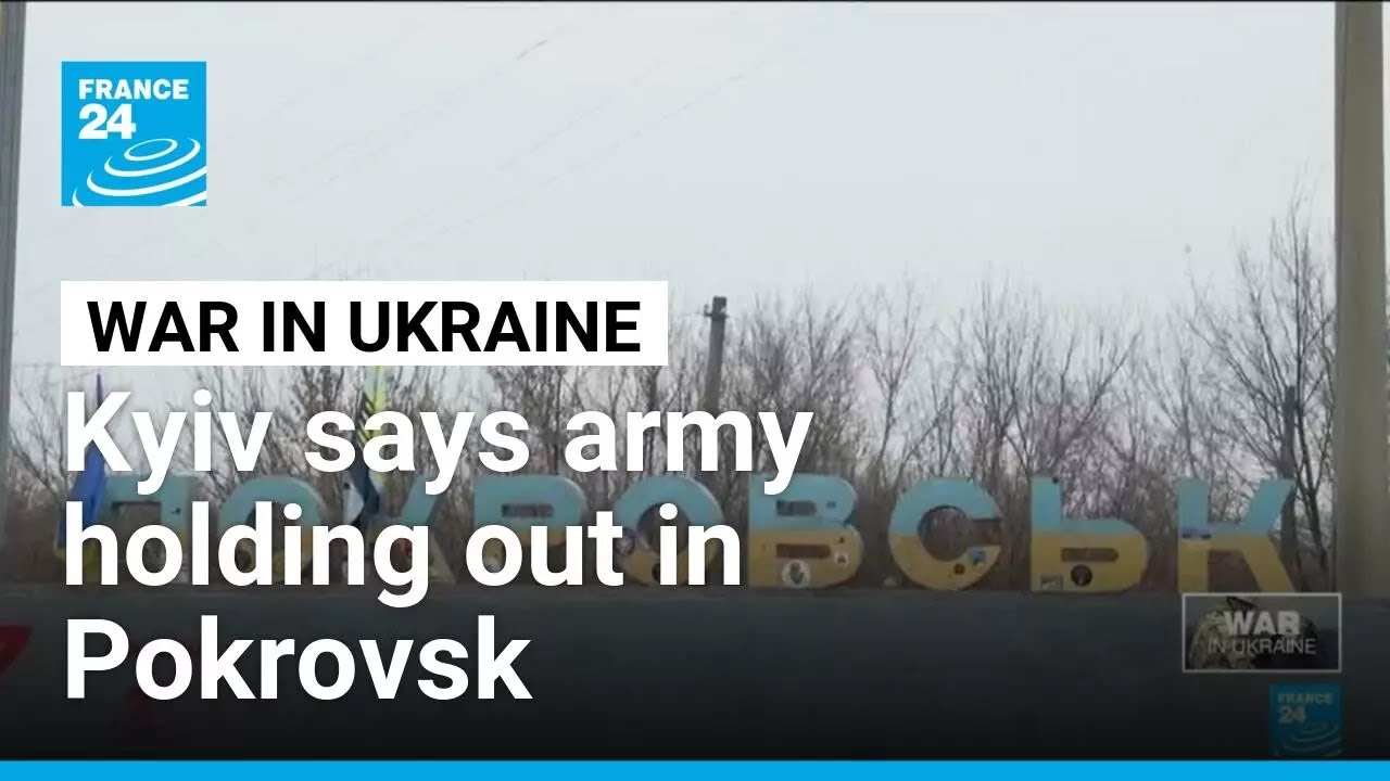 Ukraine's Army Holds Out in Pokrovsk Amid Russian Offensive 🇺🇦