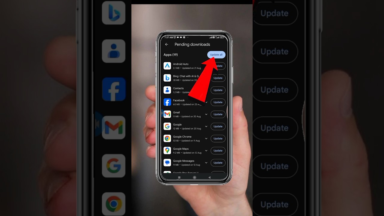 Easy Steps to Update Apps on Your Phone 📱 | Quick Guide in Hindi