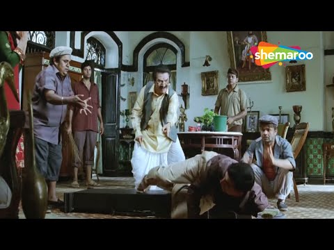 हरामखोर आये थे मेरा घर सजाने उजाड़ के चले गये | Khatta Meetha Comedy | Akshay Kumar | Asrani Comedy