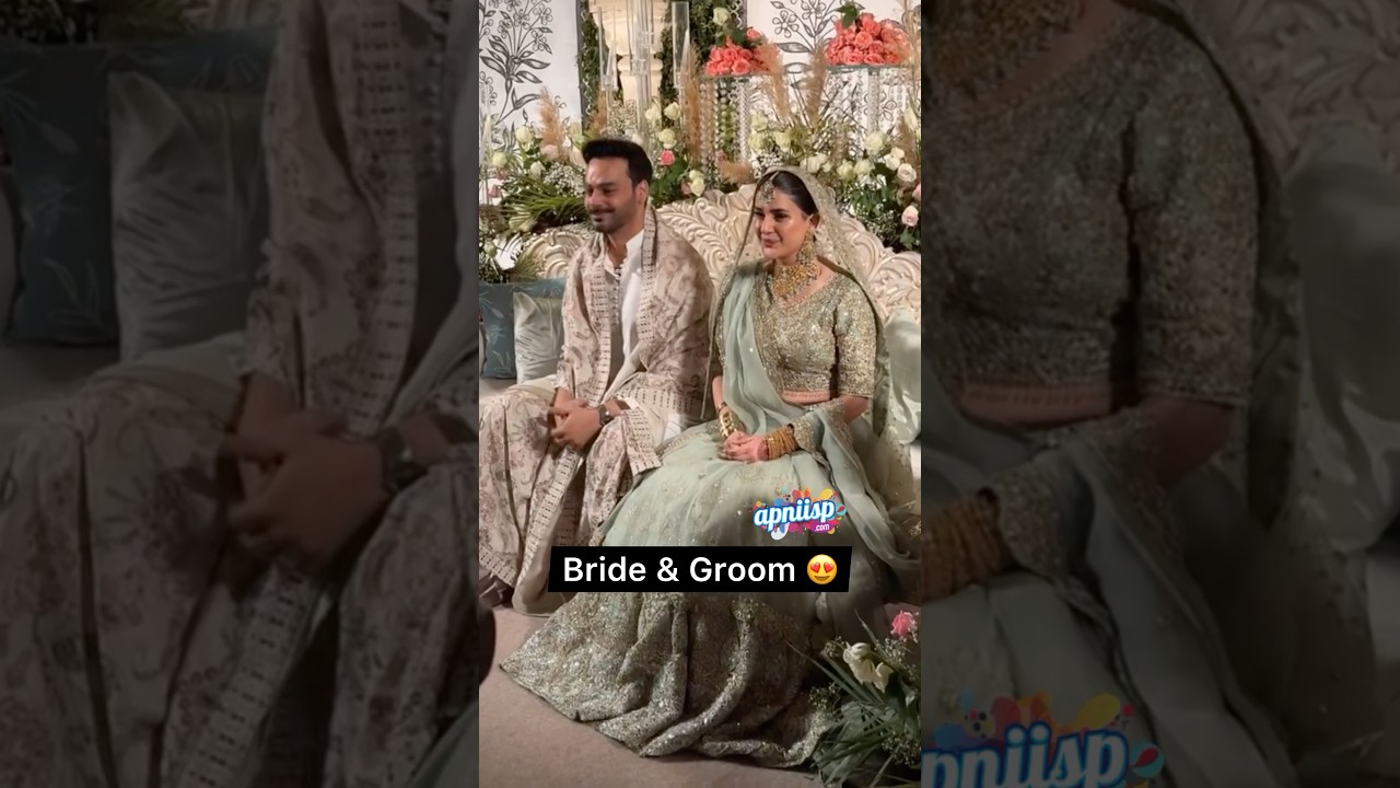Kubra Khan & Gohar Rasheed Celebrate Their Wedding 🎉