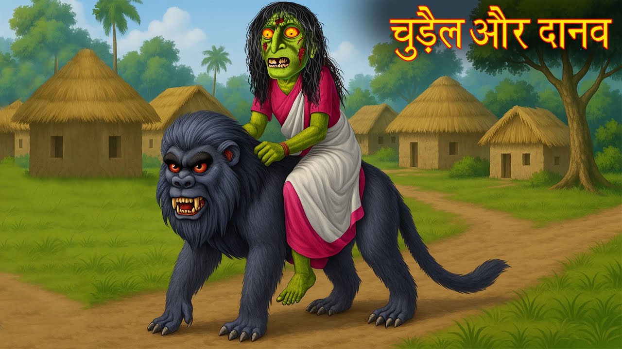 चुड़ैल और दानव | Bhootiya Kahaniya | Hindi Horror Stories