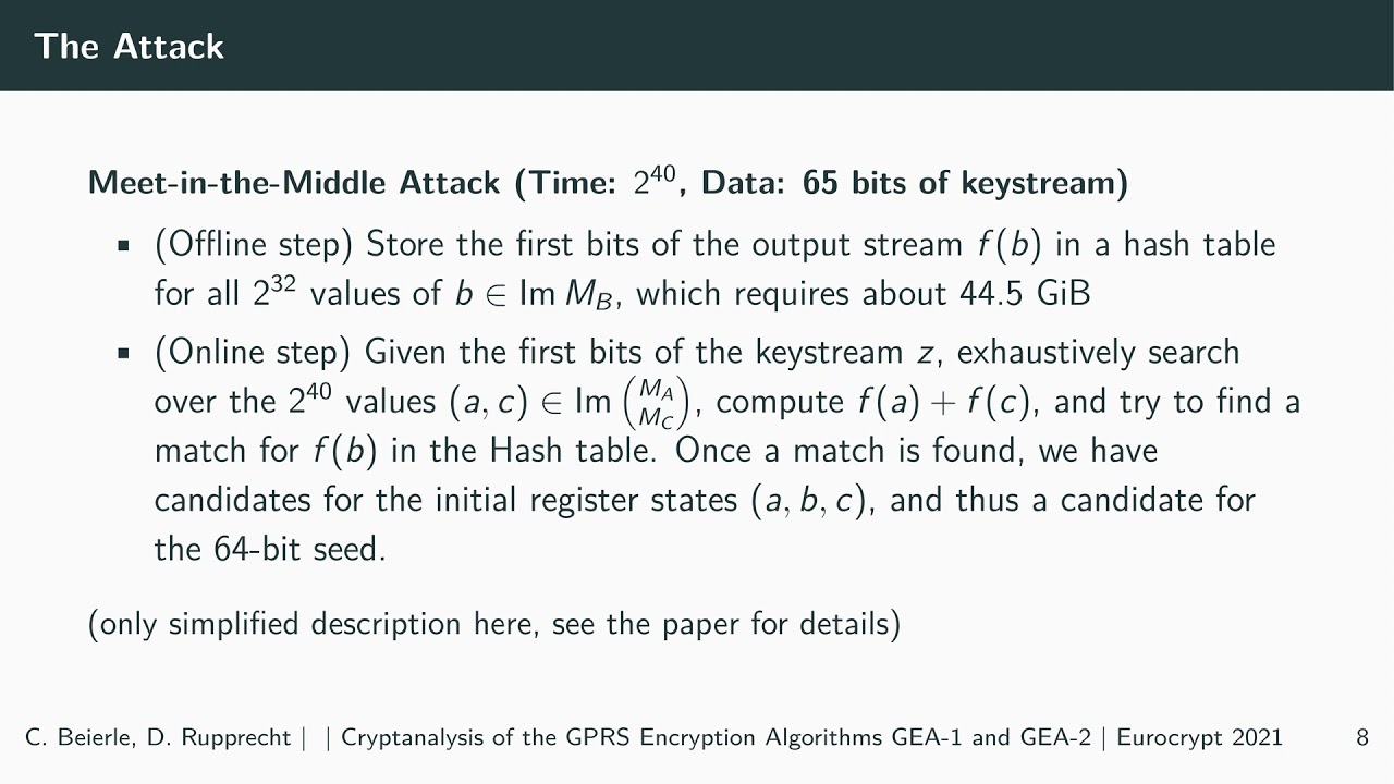Breaking Down GPRS Encryption: GEA-1 & GEA-2 Cryptanalysis 🔓