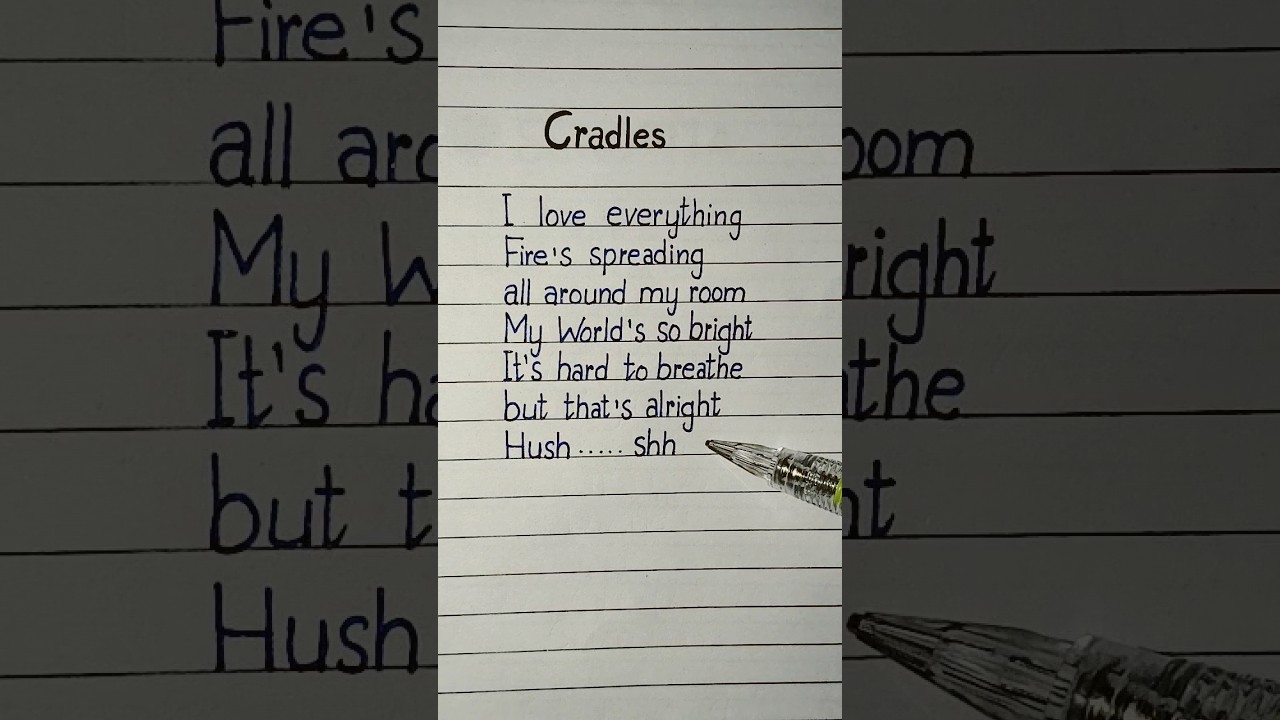 I Love Everything Lyrics 🎶 | Cradles by Sub Urban | Official Song