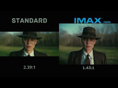 Oppenheimer IMAX 70mm x SCOPE Comparison