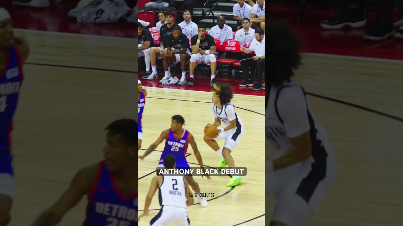 Anthony Black Debuts with 17 Points & Strong Defense🔥