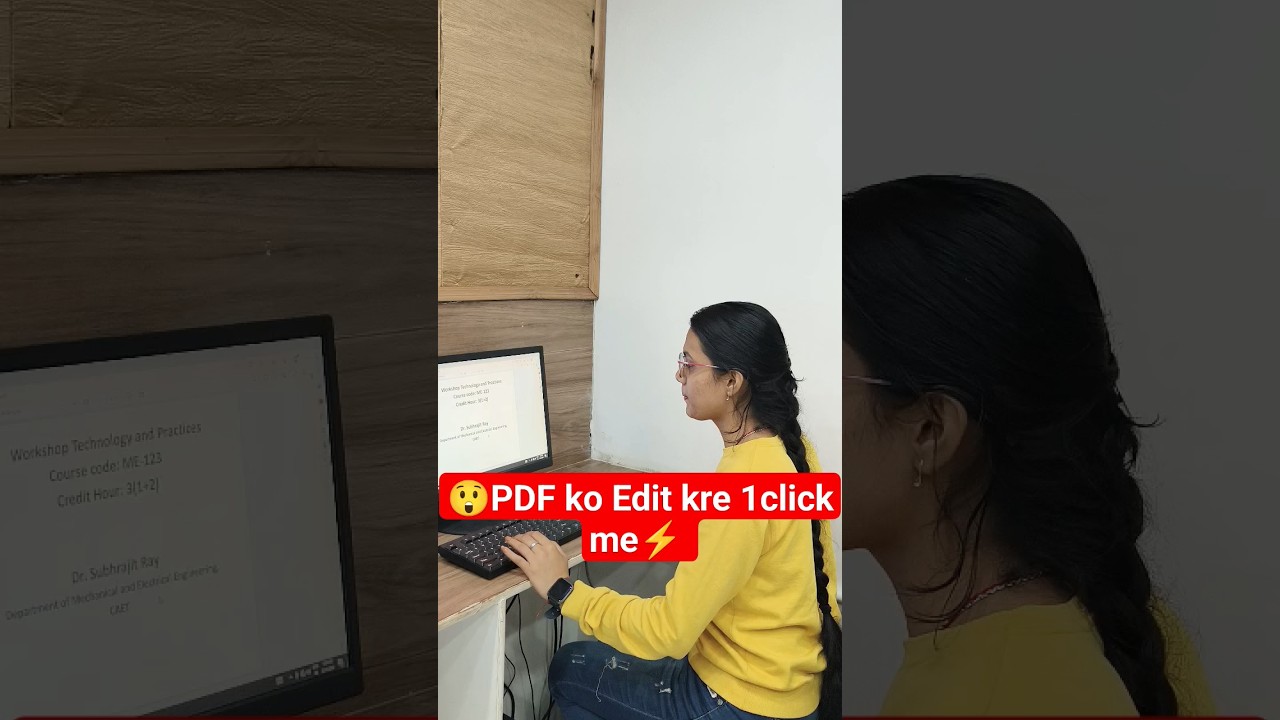 Easily Edit PDFs in 1 Click! ๐ Quick & Simple Method