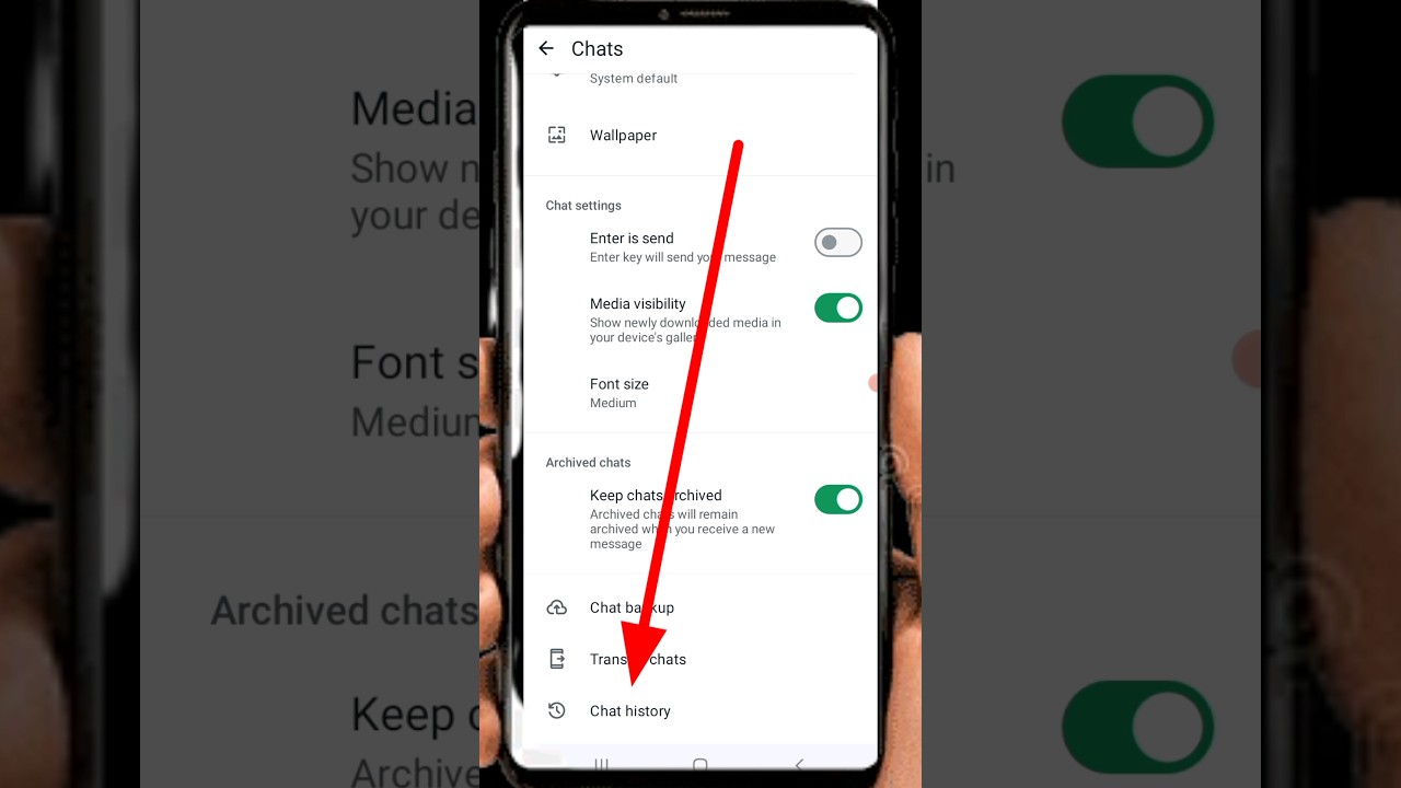 Permanently Delete WhatsApp Chat History