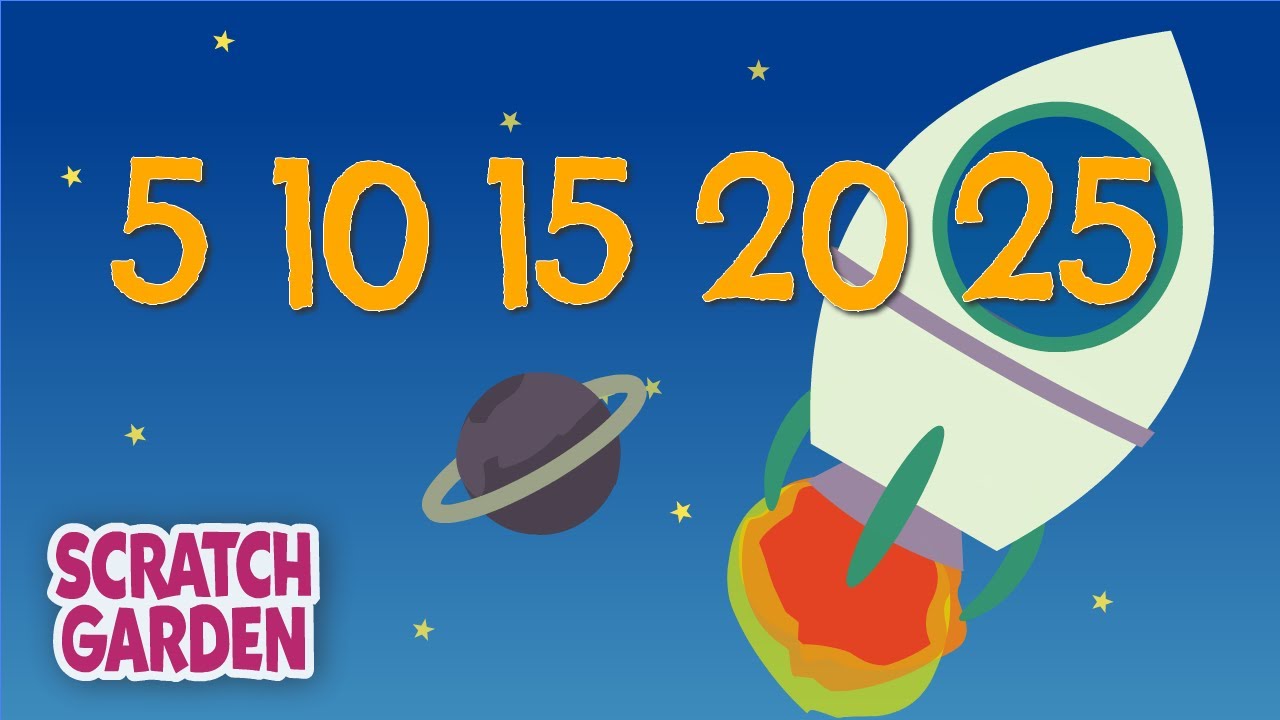 The Counting by Fives Song | Educational Counting Song for Kids