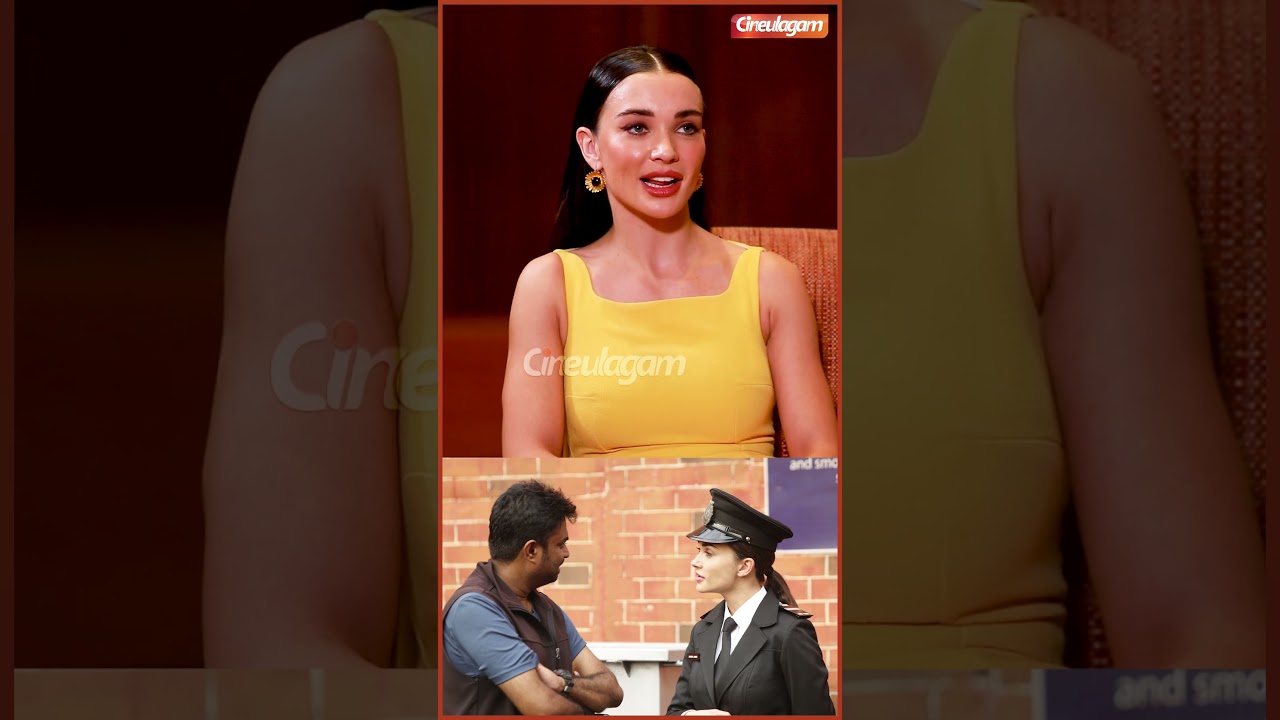 Madarasapattinam to Mission 🚀 #amyjackson #shorts