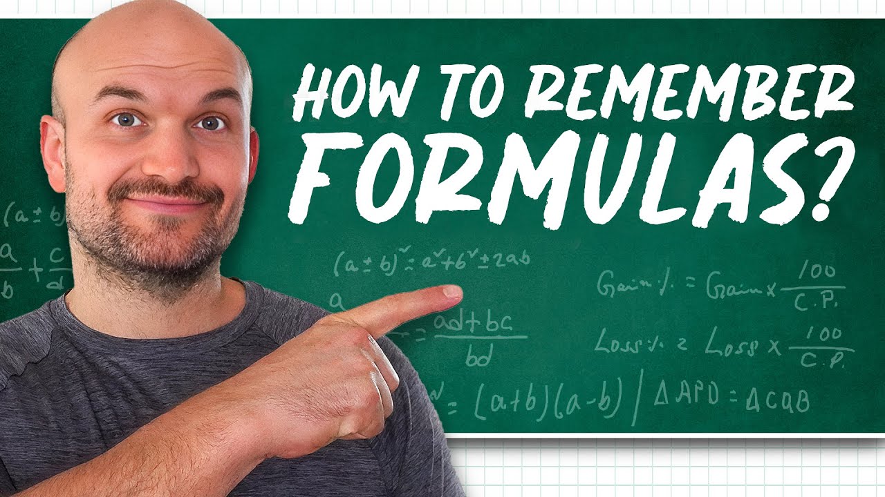 Effective Strategies to Remember Your Formulas