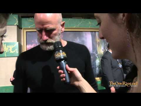 Graham McTavish in a kilt at Hobbit Premiere