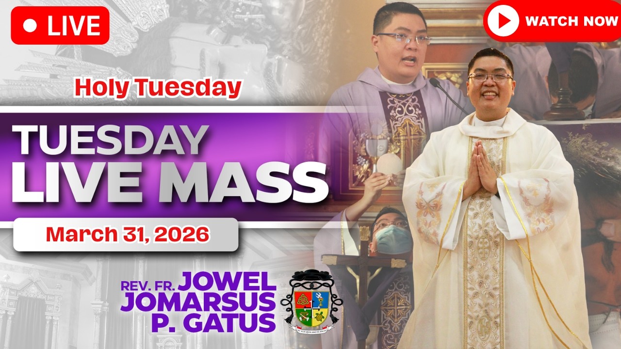 FILIPINO LIVE MASS TODAY ONLINE *MARCH 31, 2026* FR. JOWEL JOMARSUS GATUS