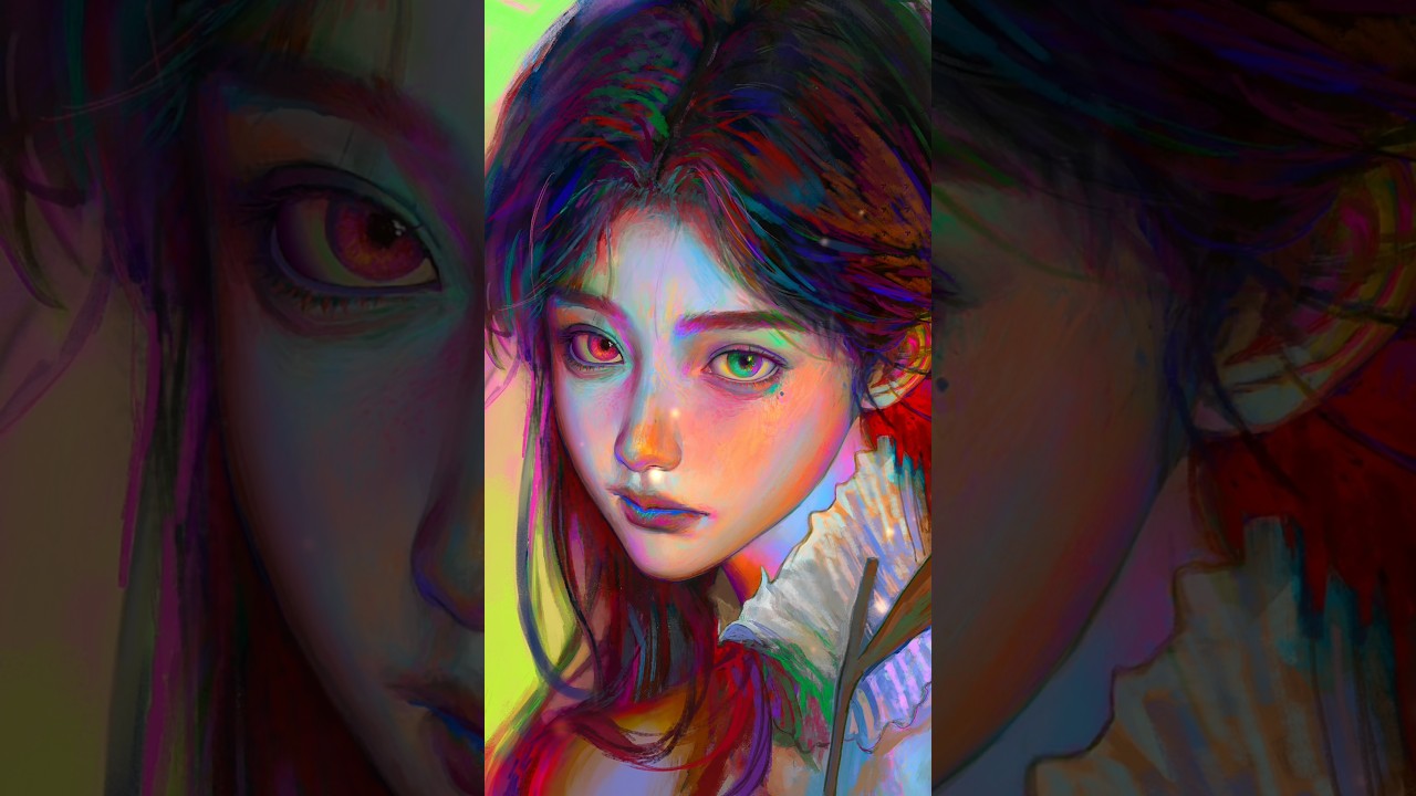 Incredible Color Blind Drawing Art 🎨