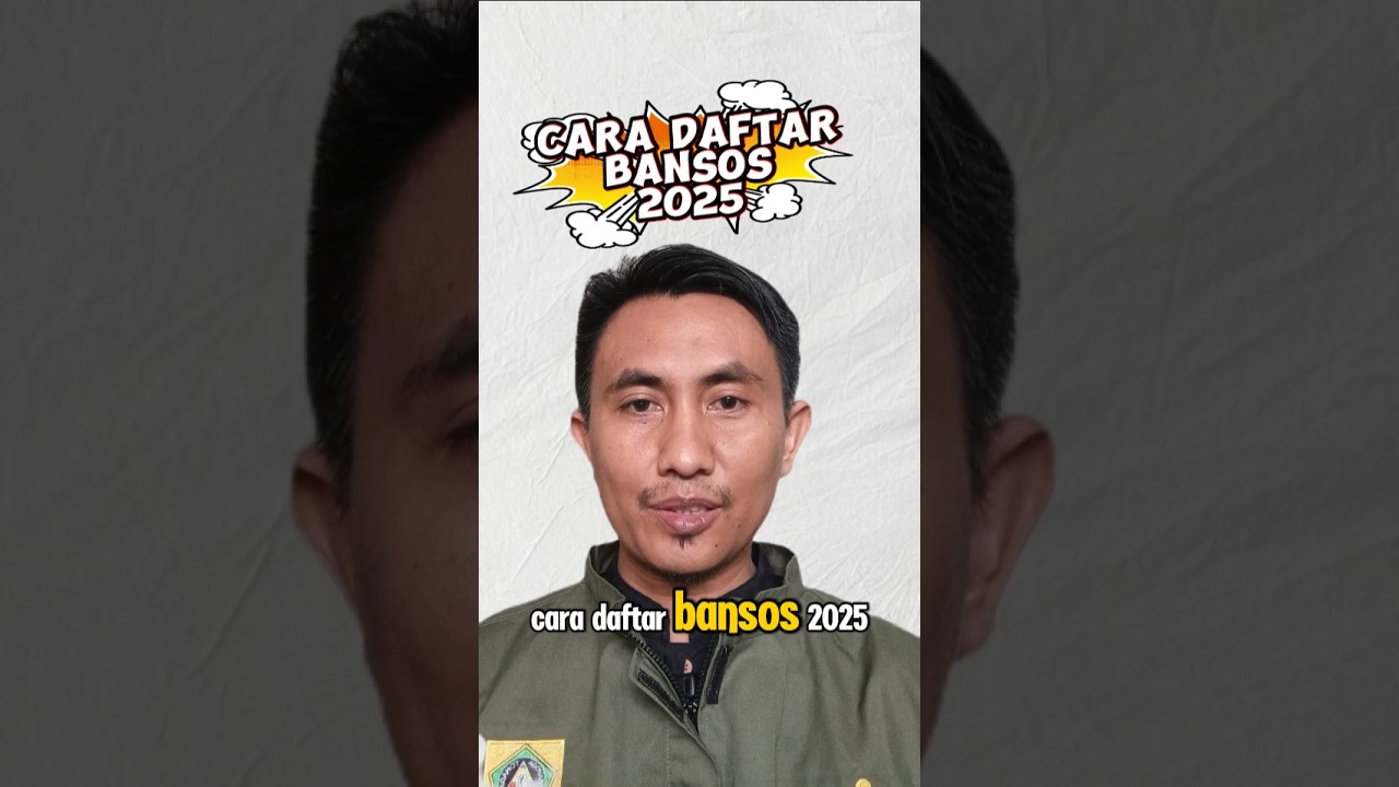 Cara Daftar Bansos 2025 PKH, BPNT & PBI JK 📝