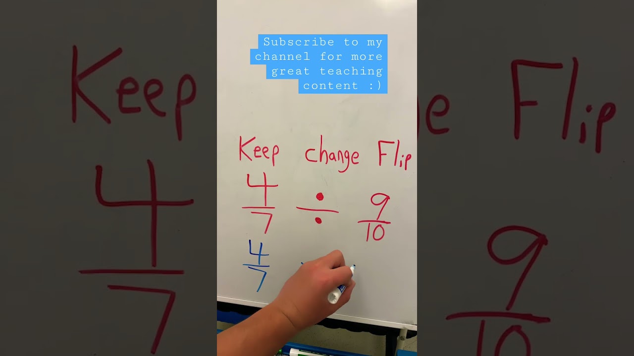 Math Antics: Mastering Fraction Division with KEEP, CHANGE, and FLIP