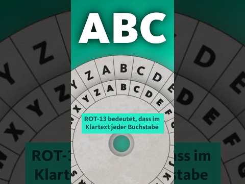 ROT13 – Verschlüsselung auf einer Drehscheibe 🔐 | Quarks Dimension Ralph #codes #mathematics