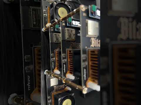 5 x BitAxe Supra bitcoin home mining. Quiet, efficient and easy to setup.