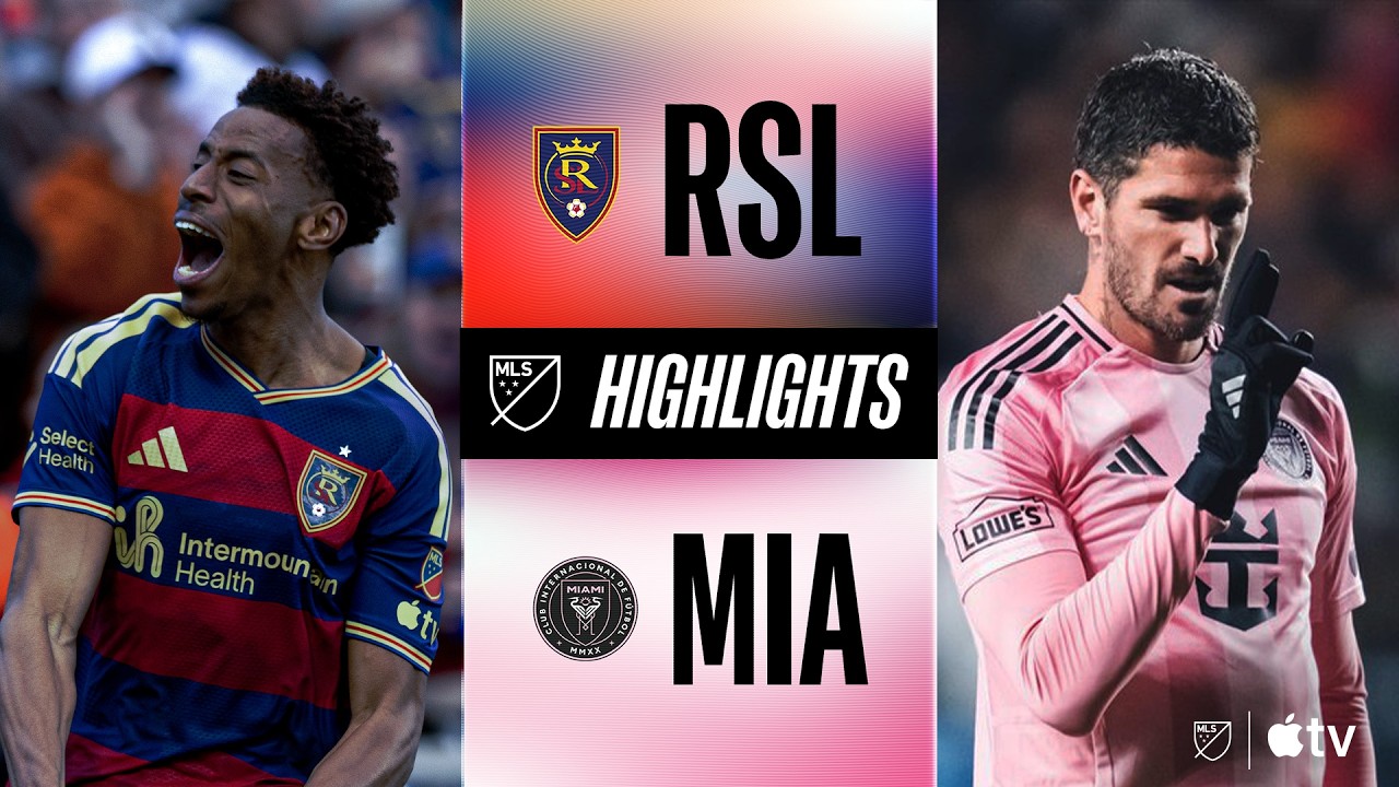 Real Salt Lake vs. Inter Miami CF | Full Match Highlights | Luis Suárez Golazo!