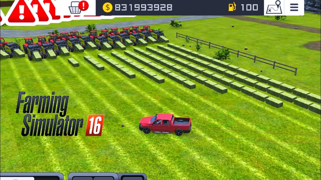 Fs16 Crazy Bales Making 🚜