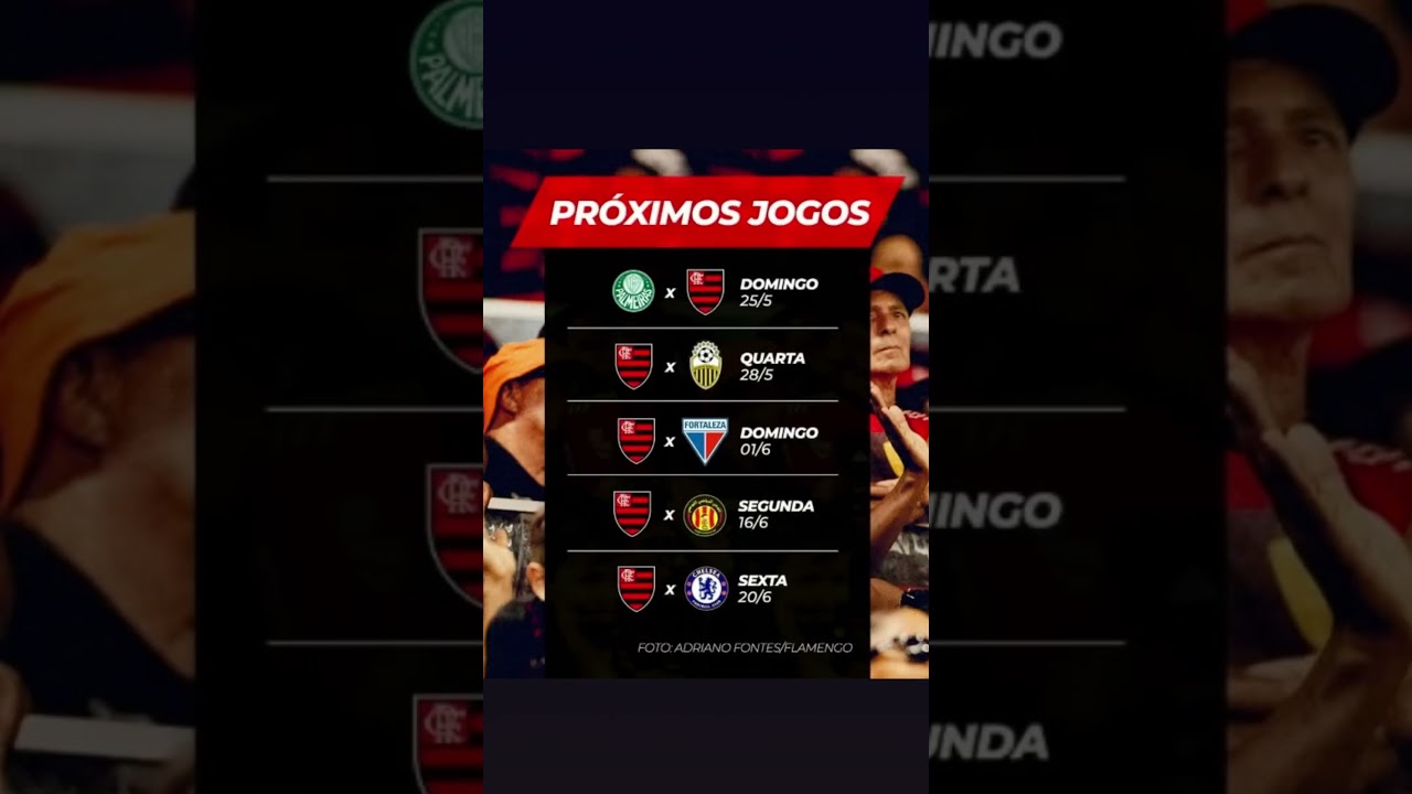 Calendário dos Próximos Jogos do Flamengo ⚽️