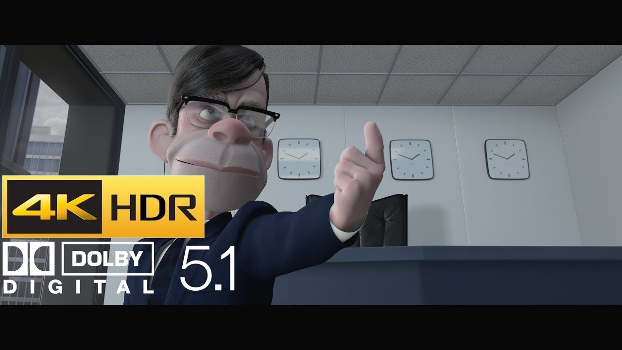 The Incredibles: Am I Fired? (HDR 4K + 5.1 Audio) | Disney Classic