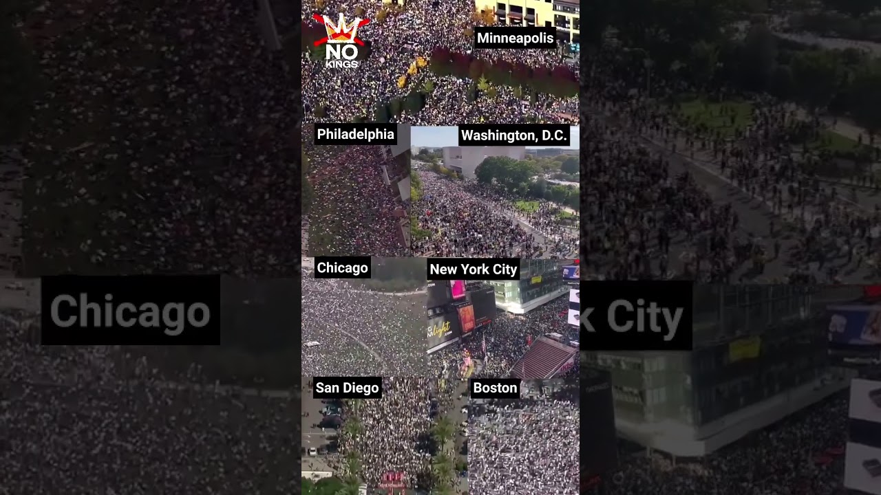 Millions Join No Kings Day 2.0 ✊