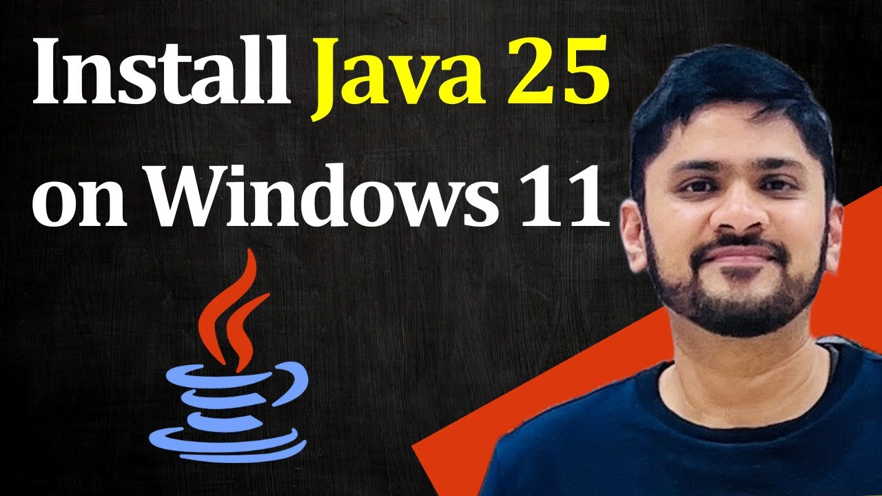 Install Java JDK 25 on Windows 11 🚀