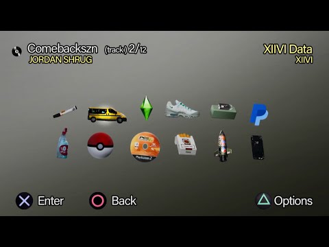 XIIVI & $MXTI - JORDAN SHRUG (Lyrics Visualizer)