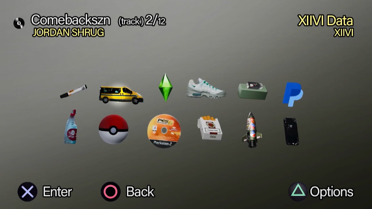 XIIVI & $MXTI Drop New Track 'JORDAN SHRUG' 🎶 | Lyrics Visualizer