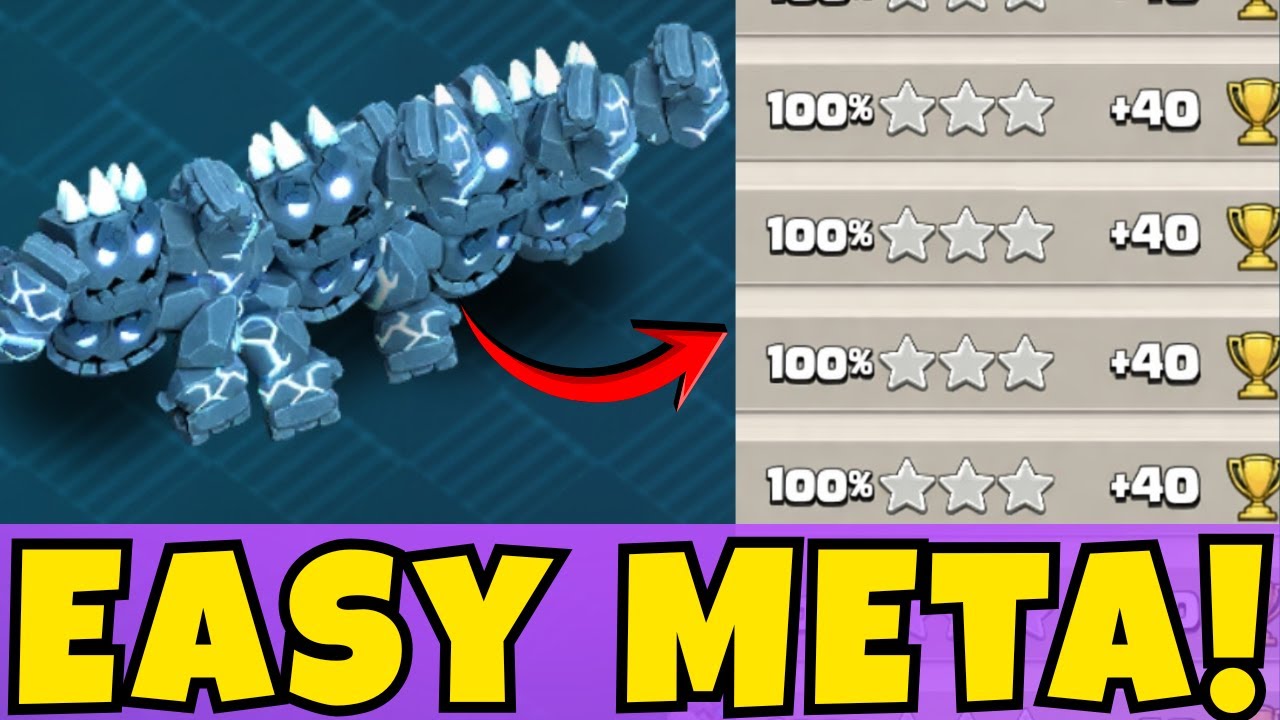 Easiest TH18 Legend Attack Strategy | Meteor Golem Pro Gameplay (Clash of Clans)