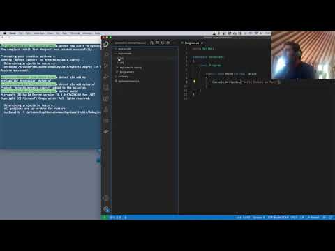 Introducing dotnet core CLI and VS code on Mac