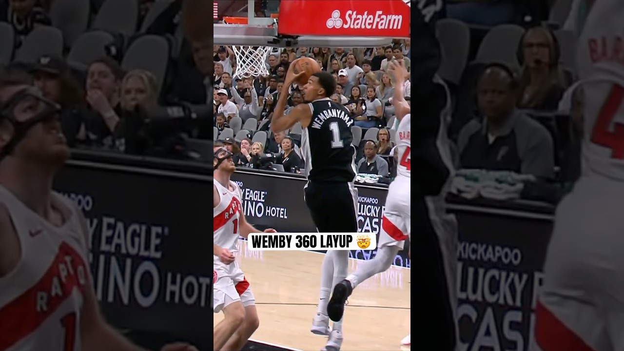 Wemby adding to his highlight reel 😱