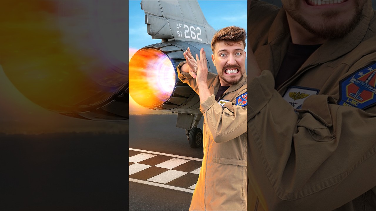 Jet Engine vs Human: Who Wins the $10,000 Challenge? ✈️