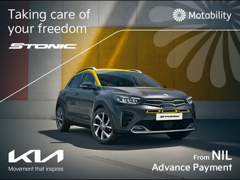 Kia Stonic on Motability from £0 (Apr-Jun 2021) 🚗