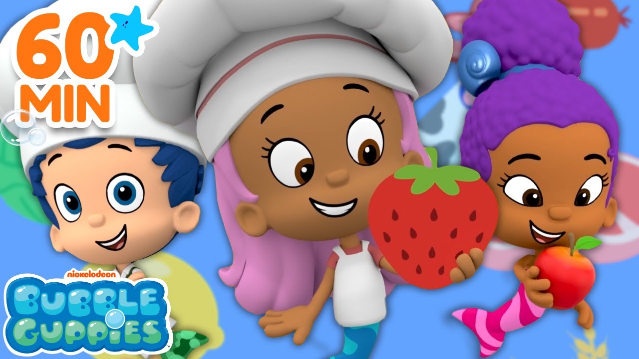 Bubble Guppies' Food Fun & Songs with Nonny 🍏