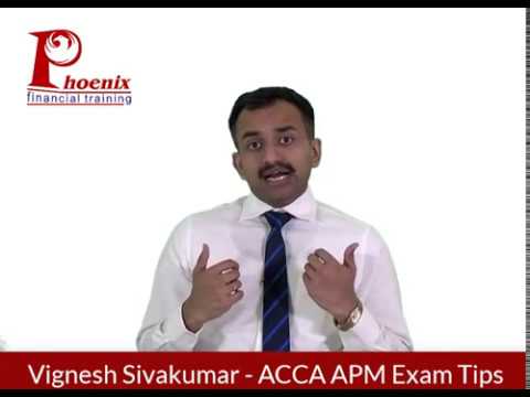 ACCA APM J19 Exam Tips by Vignesh Sivakumar