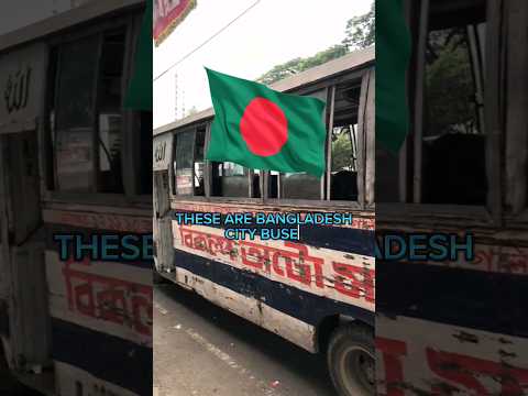 BANGLADESH CITY BUSES #Bangladesh #countries #Travel #Bangladesh buses #Tourist