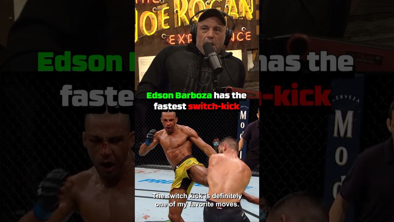 Joe Rogan & Gillian Robertson Talk Edson Barboza 🥋