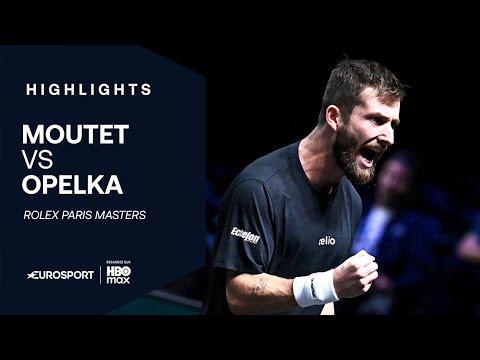 ROLEX PARIS MASTERS - Renversant, Corentin Moutet balaie le géant Opelka et trace sa route