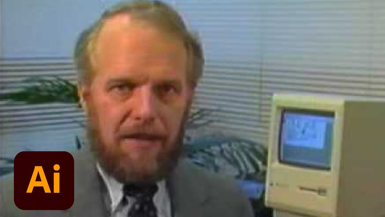 John Warnock Launches Adobe Illustrator in 1987