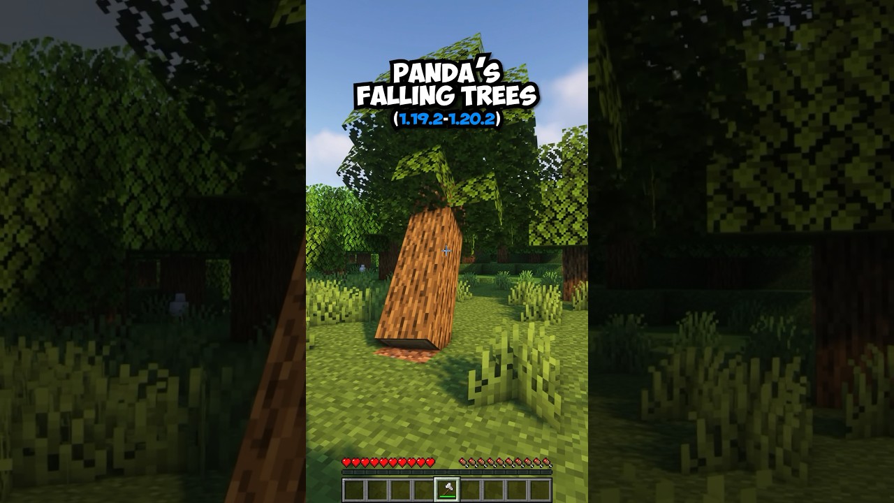 Transform Your Minecraft World with Falling Trees 🌳 Mod!