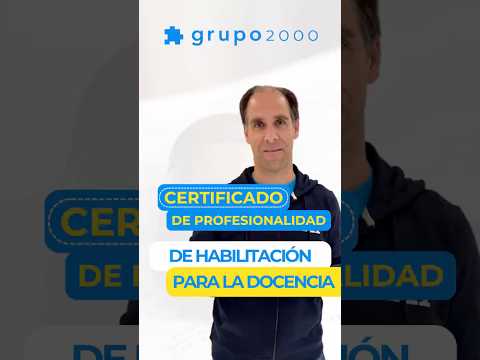 Consigue tu Título Oficial para ser Docente