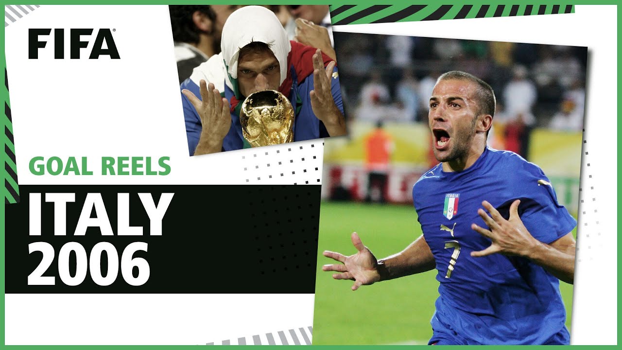 Italy’s 2006 World Cup Goals 🇮🇹 | Del Piero, Totti & More