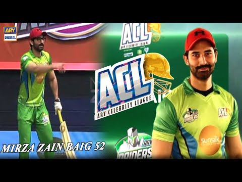 Half Century of Mirza Zain Baig In Grand Finale - ARY Celebrity League